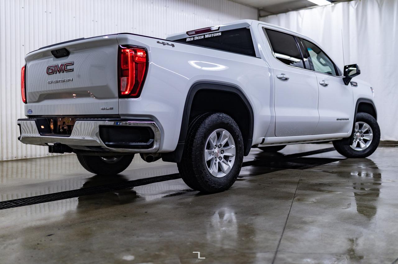 2021 GMC Sierra 1500 4x4 Crew Cab SLE Diesel PSeat BCam Red Deer AB