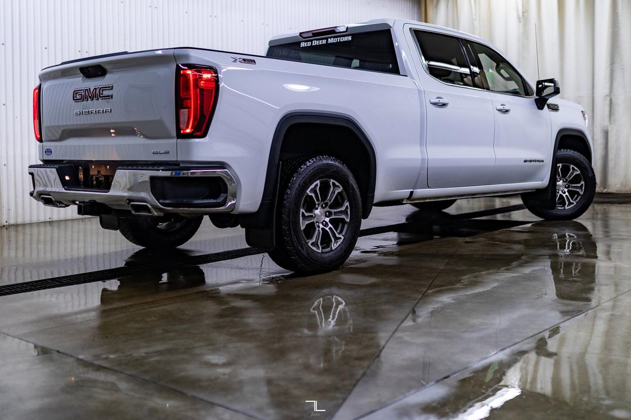 2021 GMC Sierra 1500 4x4 Crew Cab SLE X31 Longbox BCam Red Deer AB
