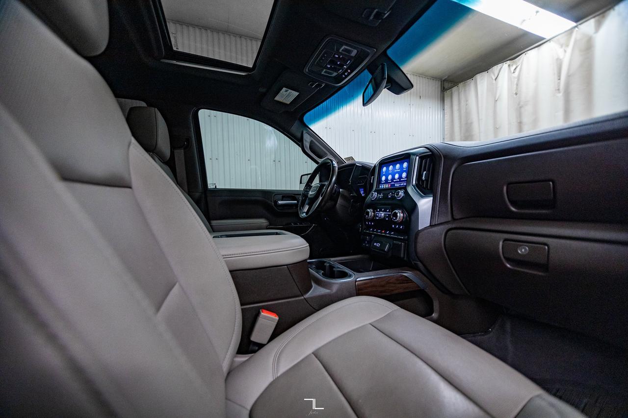 2021 GMC Sierra 1500 4x4 Crew Cab SLT X31 Diesel Leather Roof BCam Red Deer AB