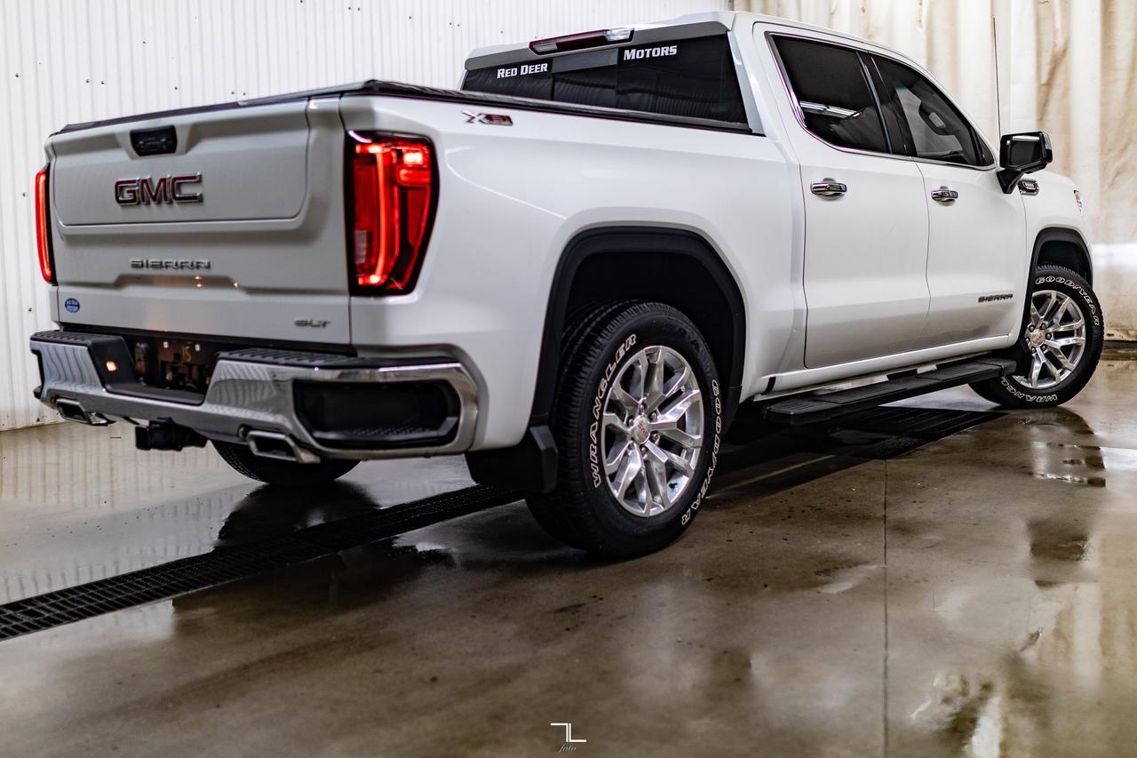 2021 GMC Sierra 1500 4x4 Crew Cab SLT X31 Diesel Leather Roof BCam Red Deer AB