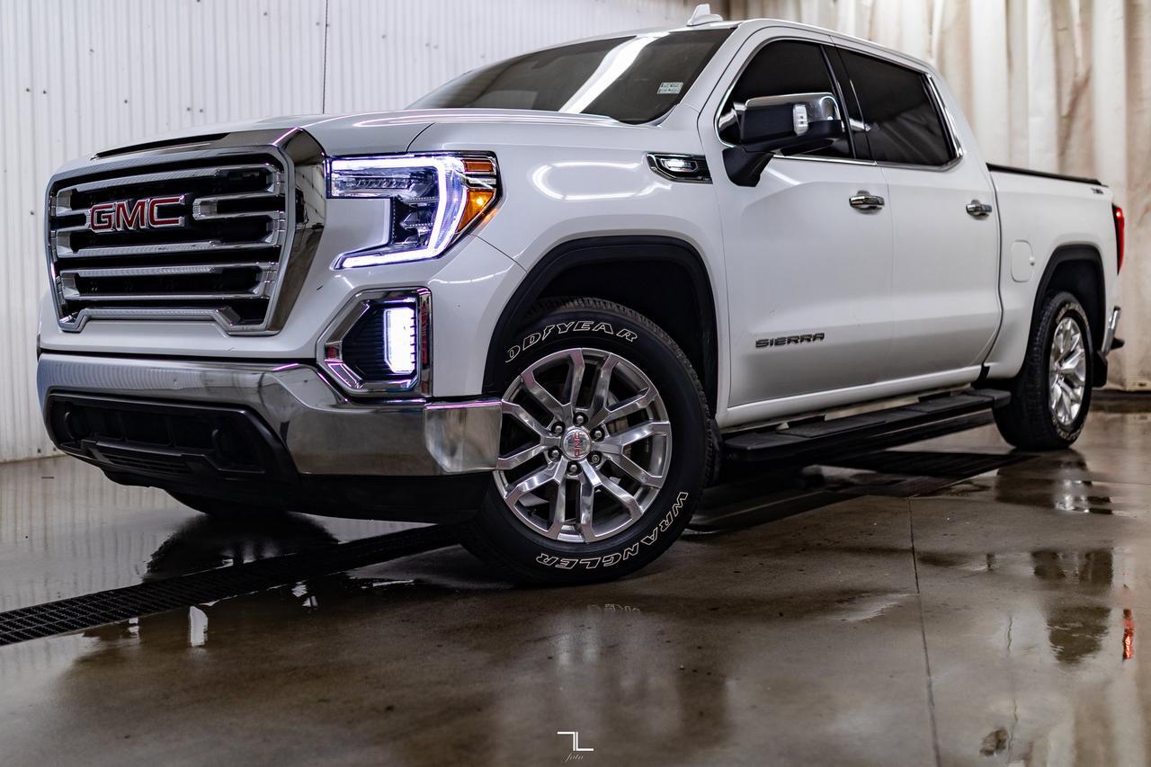 2021 GMC Sierra 1500 4x4 Crew Cab SLT X31 Diesel Leather Roof BCam Red Deer AB