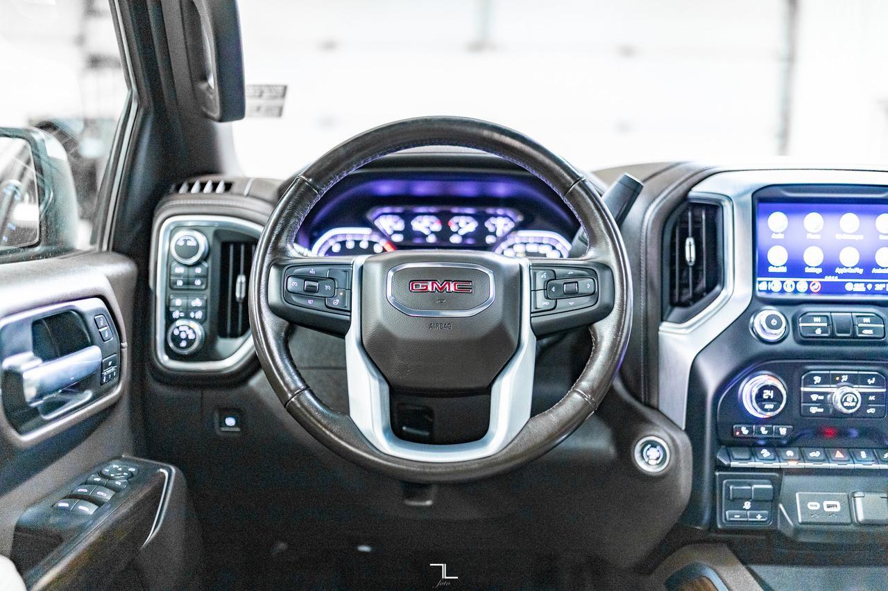 2021 GMC Sierra 1500 4x4 Crew Cab SLT X31 Diesel Leather Roof BCam Red Deer AB