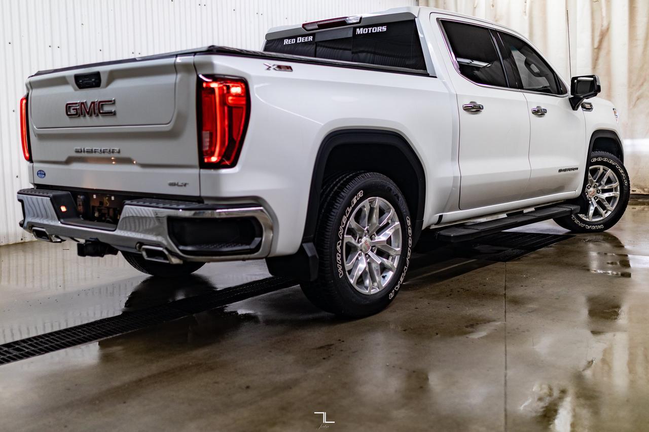 2021 GMC Sierra 1500 4x4 Crew Cab SLT X31 Diesel Leather Roof BCam Red Deer AB