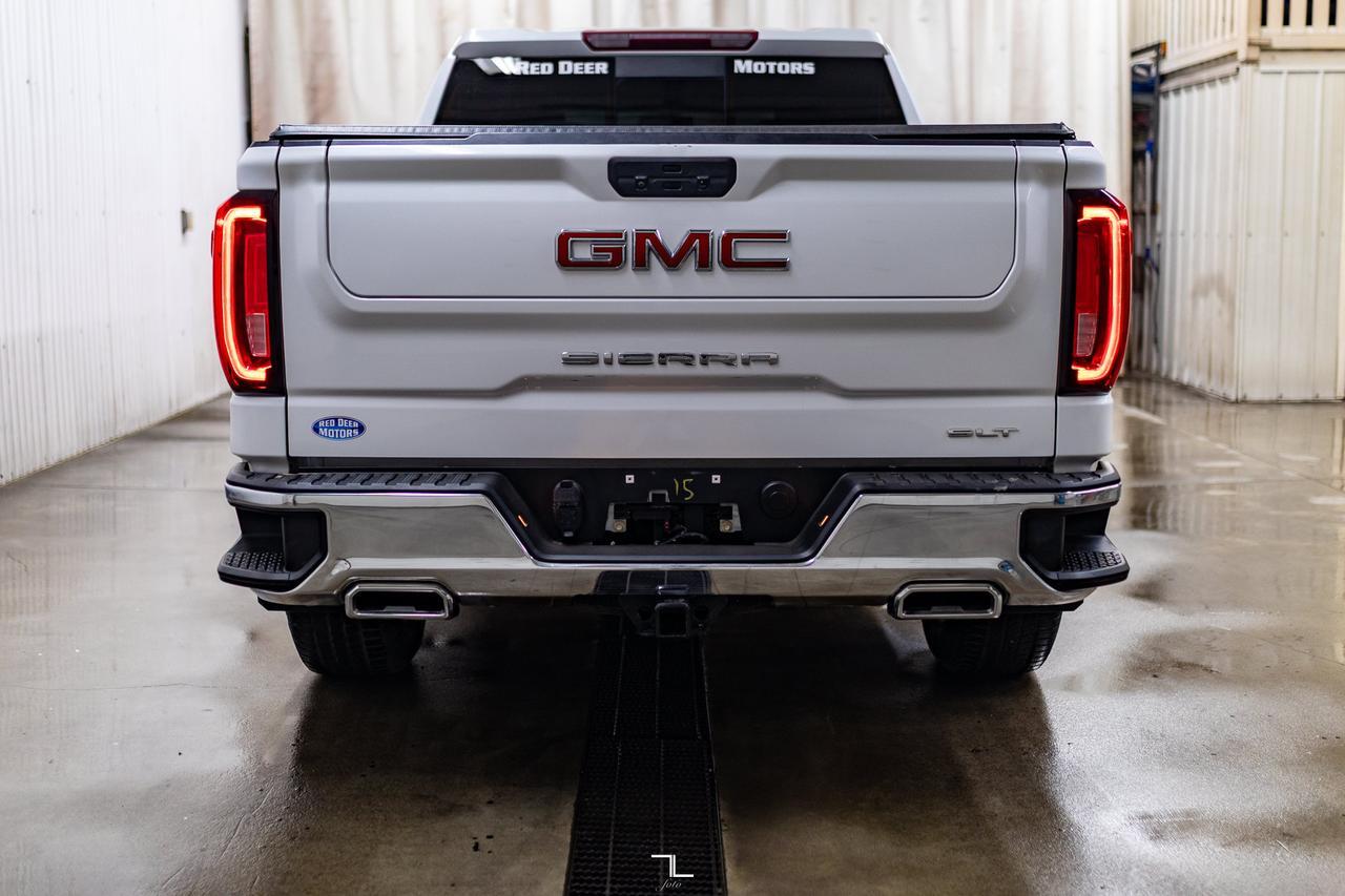 2021 GMC Sierra 1500 4x4 Crew Cab SLT X31 Diesel Leather Roof BCam Red Deer AB