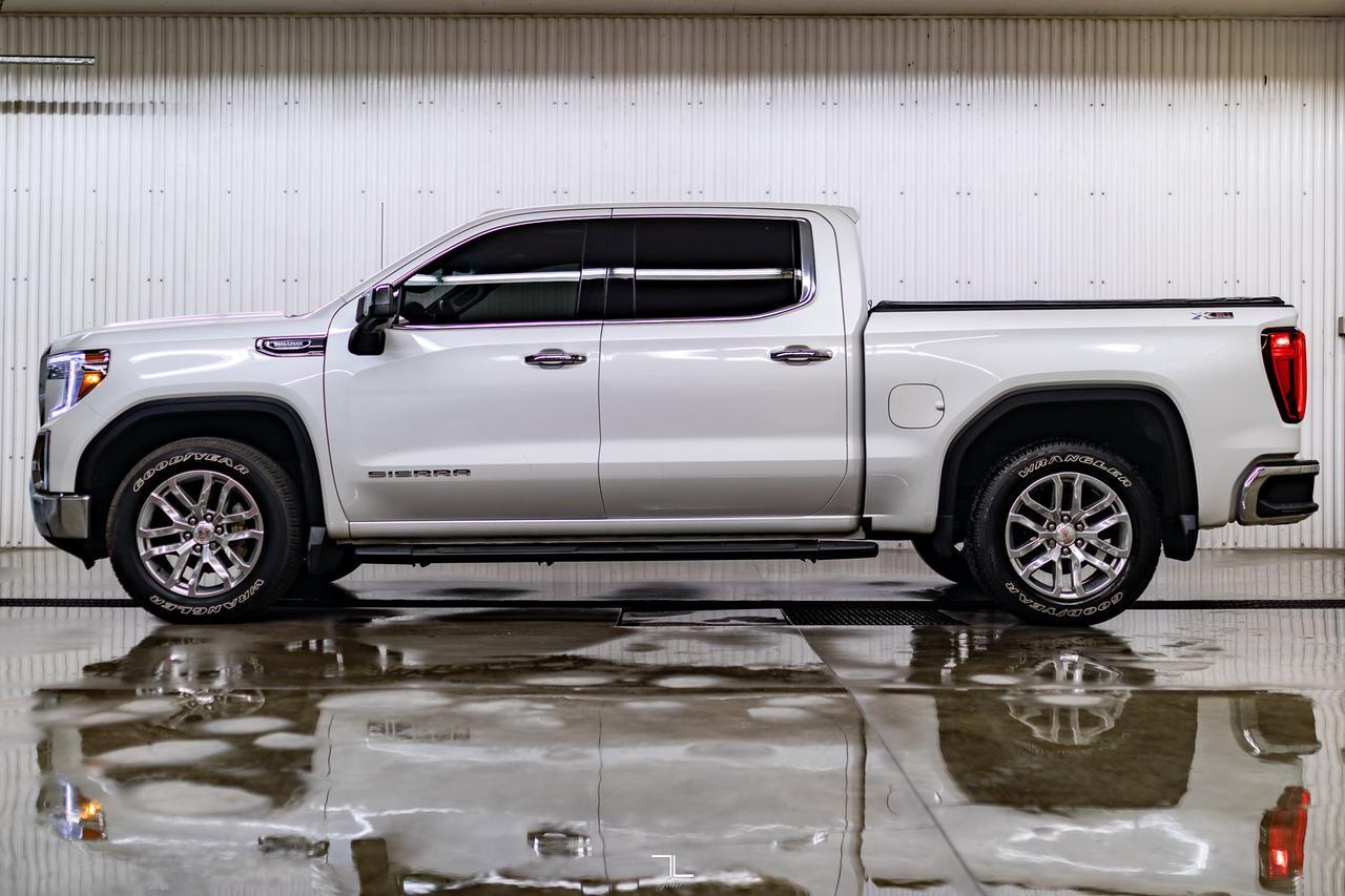 2021 GMC Sierra 1500 4x4 Crew Cab SLT X31 Diesel Leather Roof BCam Red Deer AB