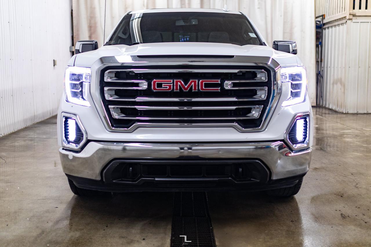 2021 GMC Sierra 1500 4x4 Crew Cab SLT X31 Diesel Leather Roof BCam Red Deer AB