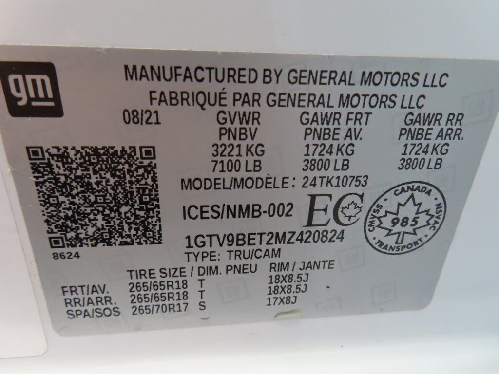 2021 GMC Sierra 1500 4x4 Double Cab SLE Fond du Lac WI