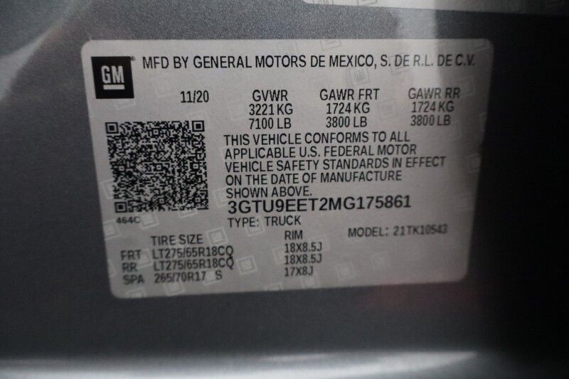 2021 GMC Sierra 1500 AT4 3.0L Duramax Diesel GPS Camera Fuel Wheels Bridg Arlington TX
