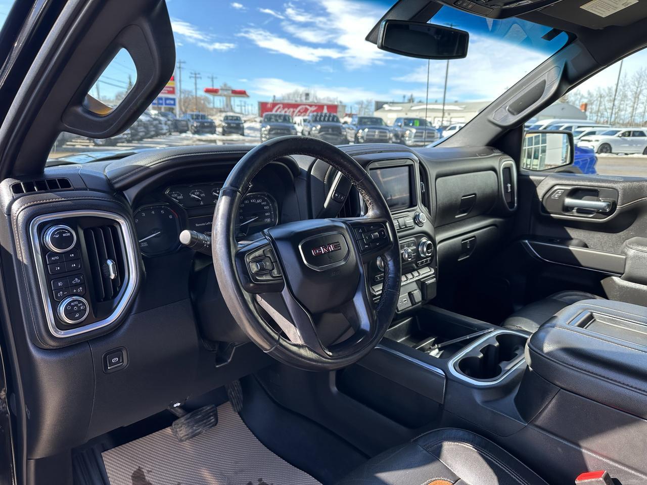 2021 GMC Sierra 1500 AT4 Crew Cab 4WD | V8 | Leather | Heated Vented Seats | MultiPro Tailgate | 2IN Factory Lift Redwater AB