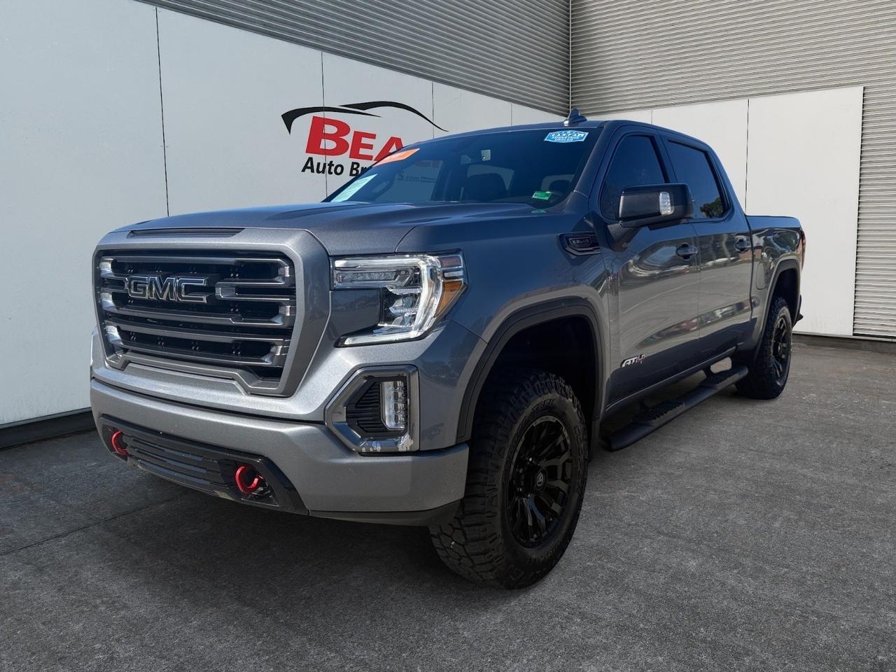 2021 GMC Sierra 1500 AT4, HEATED AND VENTILATED SEATS, REAR HEATED, APPLE CARPLAY/ANDROID AUTO, BED LINER, RUNNING BOARDS, TOW PACKAGE, BACKUP CAMERA, ONLY 1 OWNER, CLEAN CARFAX, THIS TRUCK HAS ANYTHING YOU COULD EVER WANT AND FOR A GREAT PRICE!