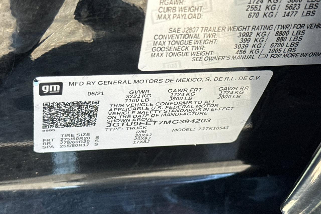 2021 GMC Sierra 1500 AT4 Roseville CA