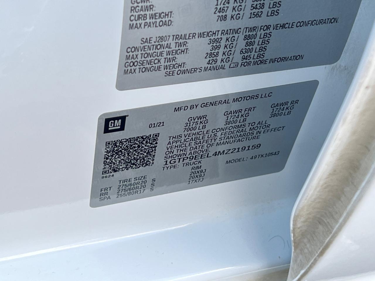 2021 GMC Sierra 1500 AT4 Hagerstown MD