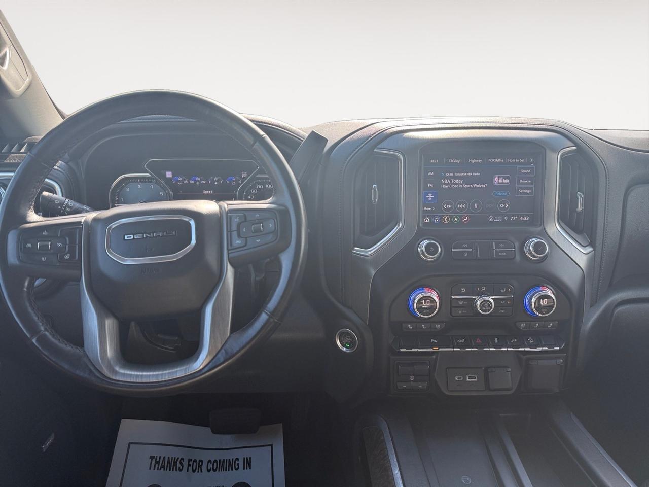 2021 GMC Sierra 1500 Denali, HEATED/VENTAILTED SEATS, APPLE CARPLAY/ANDROID AUTO, BOSE SPEAKERS, WIFI, BED LINER, TOW PACKAGE, POWER MIRRORS, POWER FOLDING MIRRORS, WIRELESS CHARGING, POWER SLIDING REAR WINDOW, REAR BUMPER TAILGATE STEP, THIS GMC DENALI HAS IT ALL!