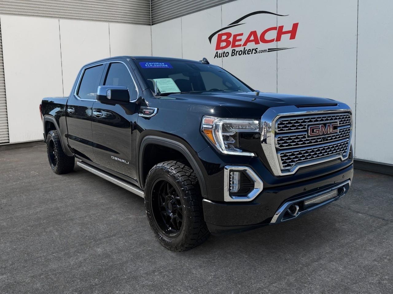2021 GMC Sierra 1500 Denali, HEATED/VENTILATED SEATS, HEATED REAR SEATS, SUNROOF, TONNEAU COVER, POWER RUNNING BOARDS, TOW PACKAGE, POWER FOLDING MIRRORS, UNIVERSAL GARAGE DOOR OPENER, APPLE CARPLAY/ANDROID AUTO, MOTO METAL WHEELS, THIS DENALI HAS IT ALL MAKE IT YOURS TO