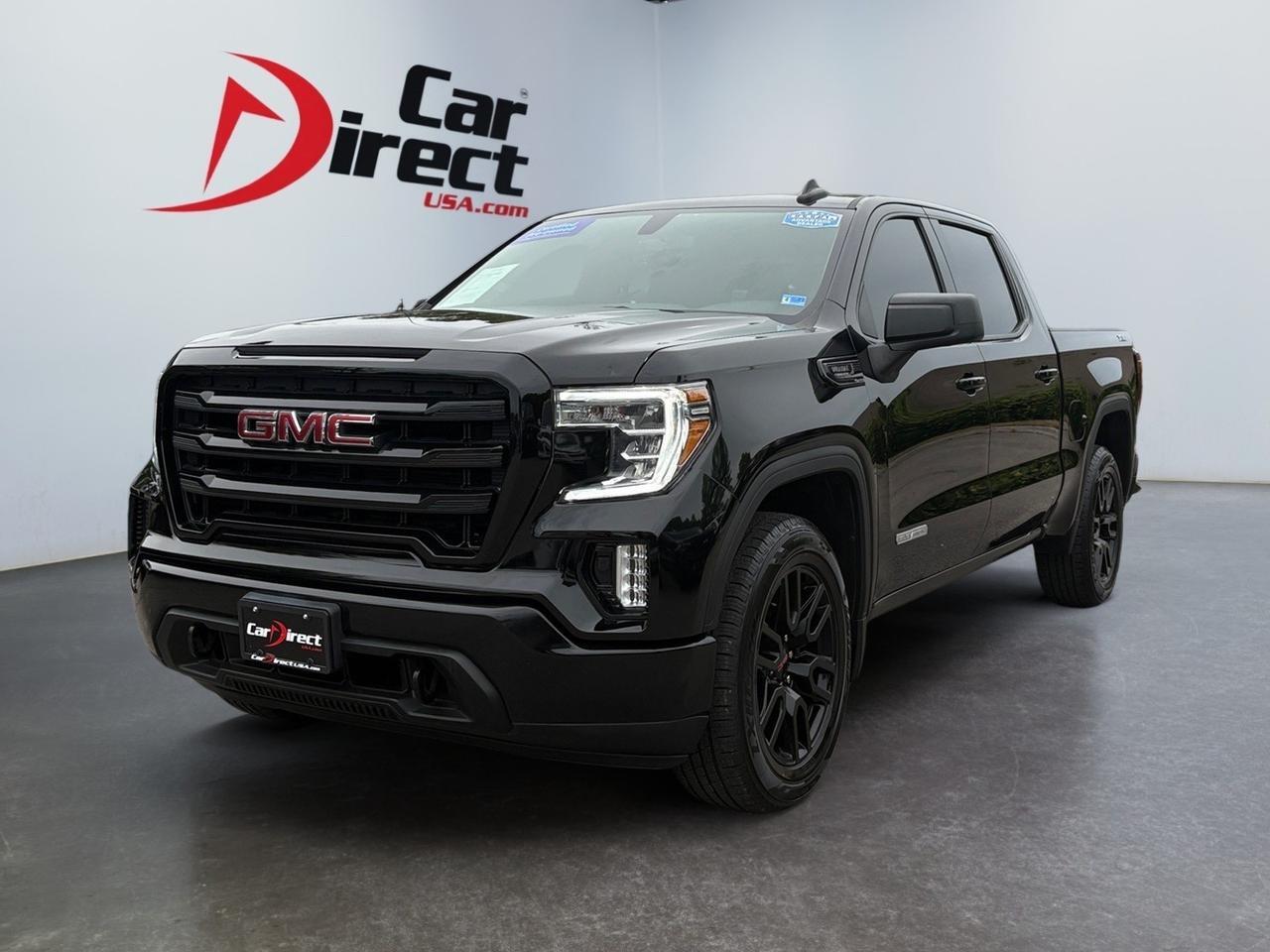 2021 GMC Sierra 1500 Elevation, BED LINER, REMOTE START, BLIND SPOT ALERT, AUTO START/STOP, HEATED STEERING WHEEL & SEATS, TOW PACKAGE, APPLE CARPLAY/ANDROID AUTO, BACKUP CAMERA WITH PARKING SENSORS, LOW MILES, CLEAN CARFAX, ELEVATE YOUR RIDE!