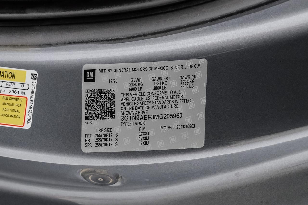 2021 GMC Sierra 1500 REGULAR CAB 4WD 5.3L V8 AUTOMATIC SAFETY CONFIDENCE PACKAGE REAR Carrollton TX