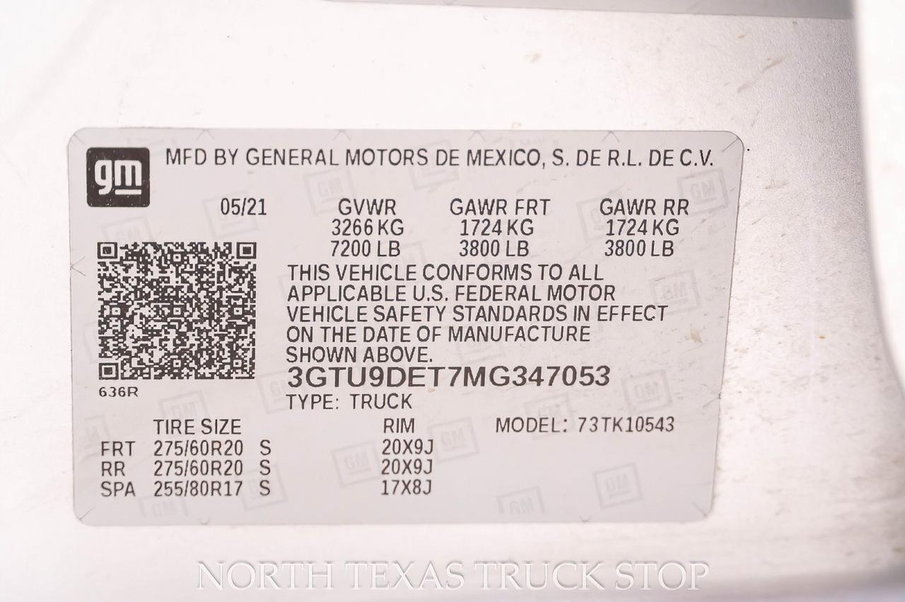 2021 GMC Sierra 1500 X31 SLT Premium 3.0L Duramax 4x4 Mansfield TX