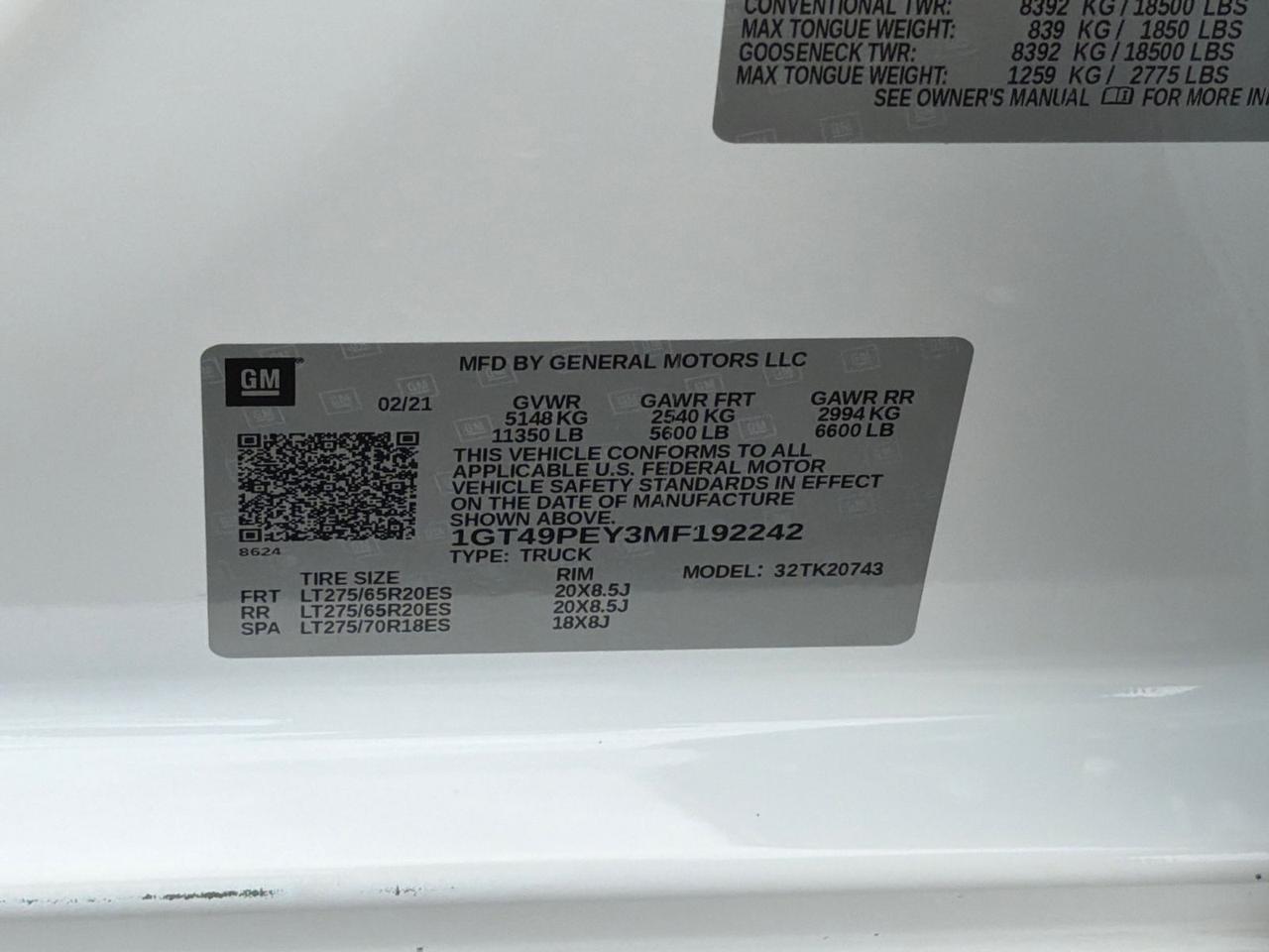 2021 GMC Sierra 2500HD AT4 Hagerstown MD