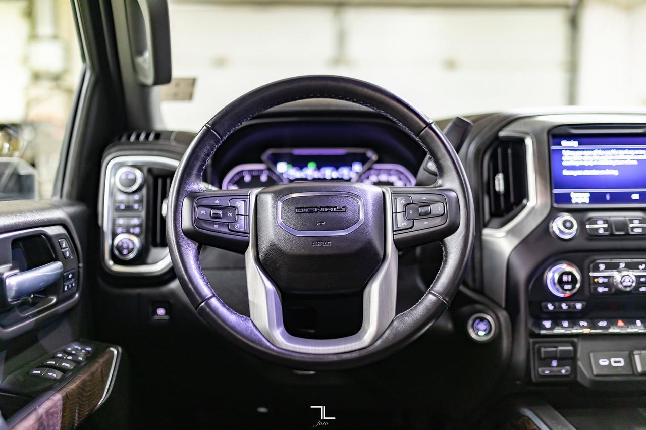 2021 GMC Sierra 3500HD 4x4 Crew Cab Denali Diesel Leather Roof Nav BCam Red Deer AB