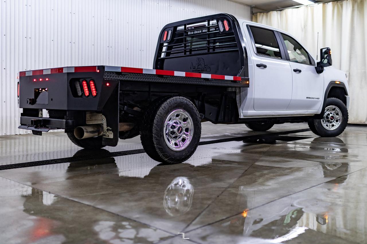 2021 GMC Sierra 3500HD 4x4 Crew Cab SLE Deck Diesel Red Deer AB