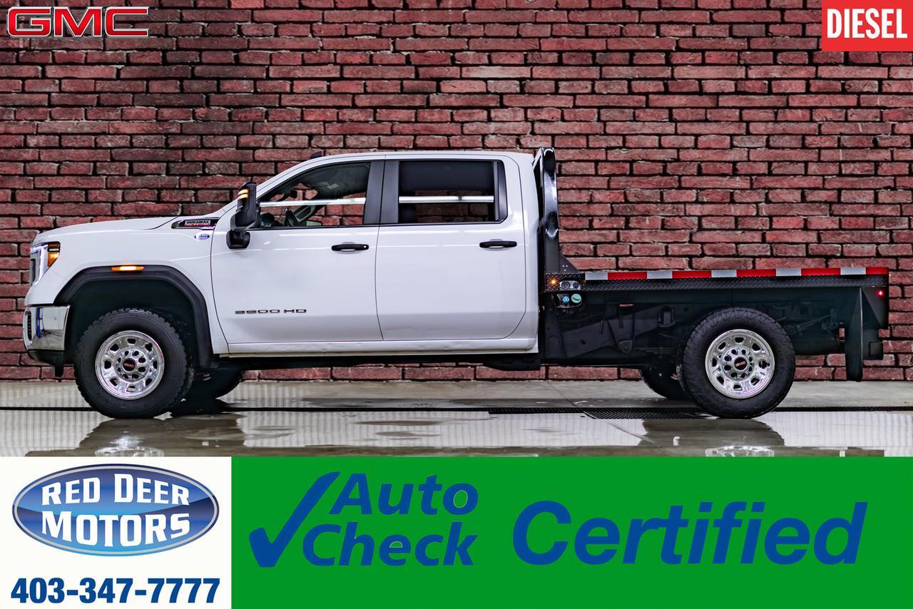2021 GMC Sierra 3500HD 4x4 Crew Cab SLE Deck Diesel Red Deer AB