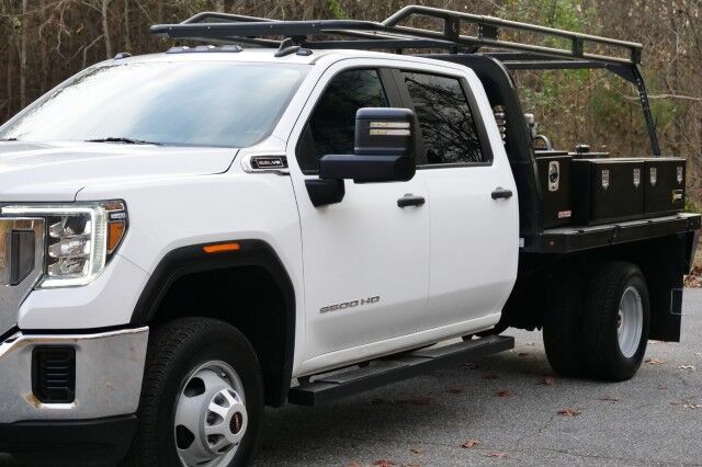 2021 GMC Sierra 3500HD DRW / PGNB Knapheide Flat Bed / 9FT / 6.6L V8! High Point NC