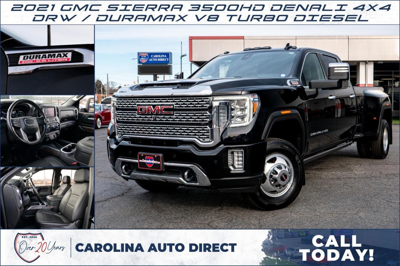 2021 GMC Sierra 3500HD Denali 4X4 / DRW / Duramax V8 Turbo Diesel!