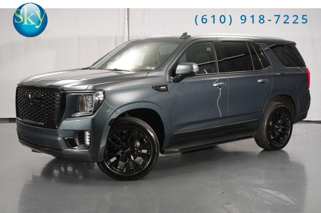 2021 GMC Yukon 4WD SLT 7-PASSENGER REAR ENTERTAINMENT 22's
