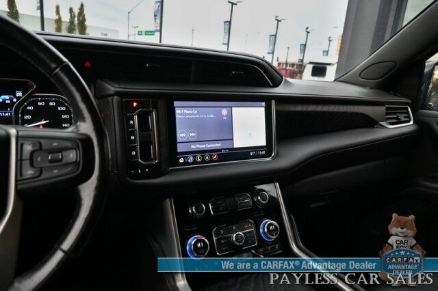 2021 GMC Yukon Denali / 4X4 / 6.2L V8 / Auto Start / Heated & Cooled Leather Seats / Heated Steering Wheel / Panoramic Sunroof / Bose / Lane Departure & Blind Spot Alert / HUD / 360 Camera / Rear Captain Chairs / 3rd Row / Tow Pkg Anchorage AK
