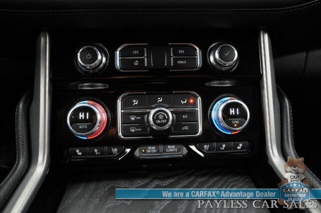 2021 GMC Yukon Denali / 4X4 / 6.2L V8 / Auto Start / Heated & Cooled Leather Seats / Heated Steering Wheel / Panoramic Sunroof / Bose / Lane Departure & Blind Spot Alert / HUD / 360 Camera / Rear Captain Chairs / 3rd Row / Tow Pkg Anchorage AK