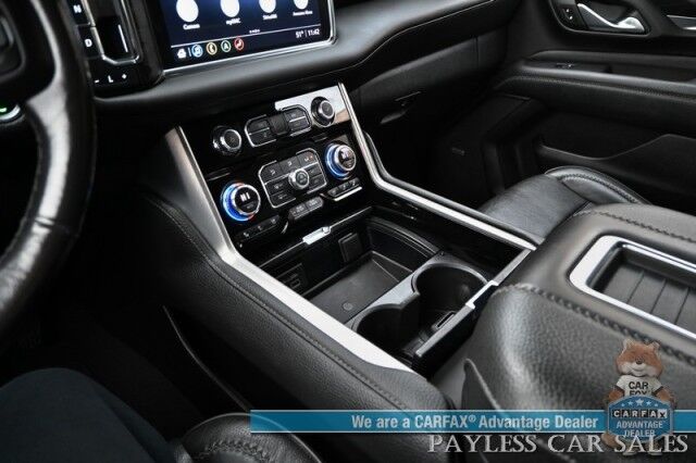 2021 GMC Yukon Denali / 4X4 / 6.2L V8 / Auto Start / Heated & Cooled Leather Seats / Heated Steering Wheel / Panoramic Sunroof / Bose / Lane Departure & Blind Spot Alert / HUD / 360 Camera / Rear Captain Chairs / 3rd Row / Tow Pkg Anchorage AK