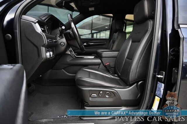 2021 GMC Yukon Denali / 4X4 / 6.2L V8 / Auto Start / Heated & Cooled Leather Seats / Heated Steering Wheel / Panoramic Sunroof / Bose / Lane Departure & Blind Spot Alert / HUD / 360 Camera / Rear Captain Chairs / 3rd Row / Tow Pkg Anchorage AK