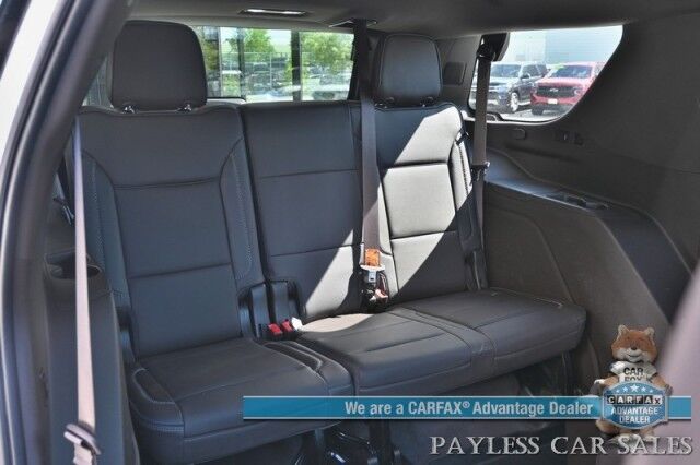 2021 GMC Yukon Denali / 4X4 / Auto Start / 6.2L / Heated & Cooled Leather Seats / Heated Steering / NAV / HUD / Bose / Sunroof / Adaptive Cruise / Lane Depart & Blind Spot / Apple CarPlay & Android Auto / 3rd Row / Seats 7 / Tow Pkg / 1-Owner Anchorage AK