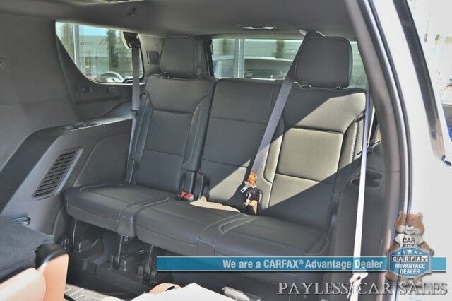 2021 GMC Yukon Denali / 4X4 / Auto Start / 6.2L / Heated & Cooled Leather Seats / Heated Steering / NAV / HUD / Bose / Sunroof / Adaptive Cruise / Lane Depart & Blind Spot / Apple CarPlay & Android Auto / 3rd Row / Seats 7 / Tow Pkg / 1-Owner Anchorage AK