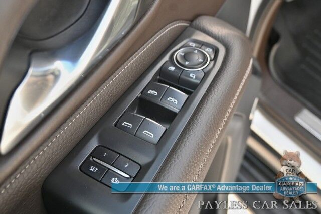 2021 GMC Yukon Denali / 4X4 / Auto Start / 6.2L / Heated & Cooled Leather Seats / Heated Steering / NAV / HUD / Bose / Sunroof / Adaptive Cruise / Lane Depart & Blind Spot / Apple CarPlay & Android Auto / 3rd Row / Seats 7 / Tow Pkg / 1-Owner Anchorage AK