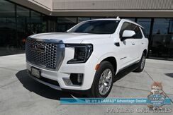 2021_GMC_Yukon_Denali / 4X4 / Auto Start / 6.2L / Heated & Cooled Leather Seats / Heated Steering / NAV / HUD / Bose / Sunroof / Adaptive Cruise / Lane Depart & Blind Spot / Apple CarPlay & Android Auto / 3rd Row / Seats 7 / Tow Pkg / 1-Owner_ Anchorage AK