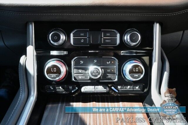 2021 GMC Yukon Denali / 4X4 / Auto Start / 6.2L / Heated & Cooled Leather Seats / Heated Steering / NAV / HUD / Bose / Sunroof / Adaptive Cruise / Lane Depart & Blind Spot / Apple CarPlay & Android Auto / 3rd Row / Seats 7 / Tow Pkg / 1-Owner Anchorage AK