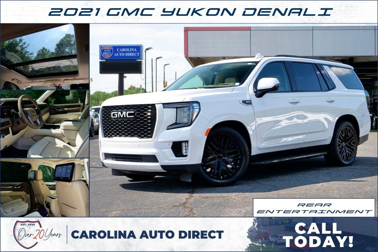 2021 GMC Yukon Denali / Rear Entertainment / Pano Sunroof / 6.2L V8!