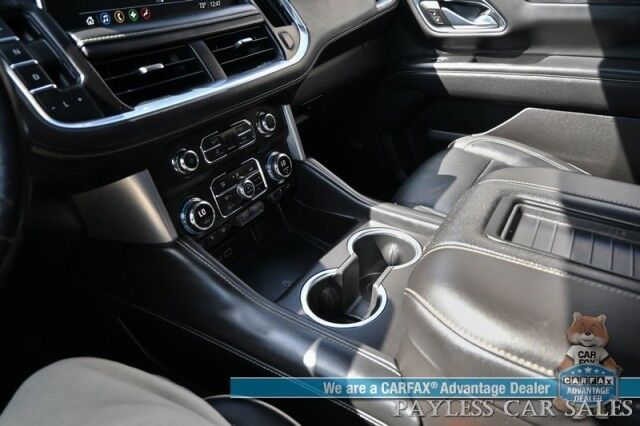 2021 GMC Yukon SLT / 4x4 / Auto Start / Heated & Cooled Leather Seats / Bose Speakers / Lane Departure & Blind Spot / Apple CarPlay & Android Auto / Keyless Entry & Start / Back Up Cam / 3rd Row / Seats 8 / Tow Pkg Wasilla AK