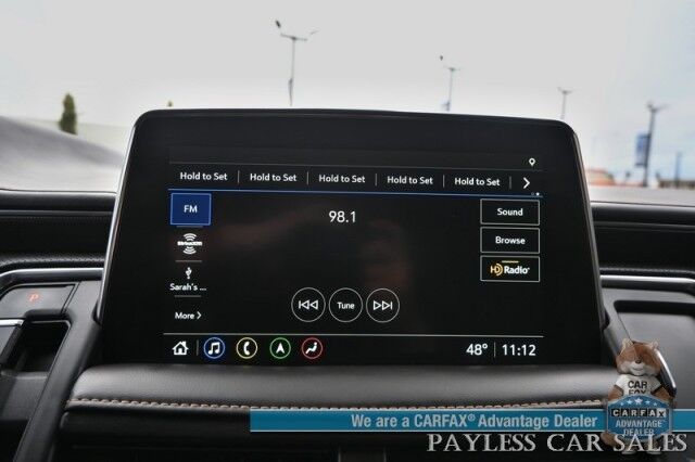 2021 GMC Yukon XL AT4 / 4X4 / Auto Start / Heated & Cooled Leather Seats / Heated Steering / Panoramic Sunroof / Bose Speakers / NAV / Rear DVD / HUD / 360 Camera / Lane Depart & Blind Spot / 3rd Row / Seats 8 / Tow Pkg Anchorage AK