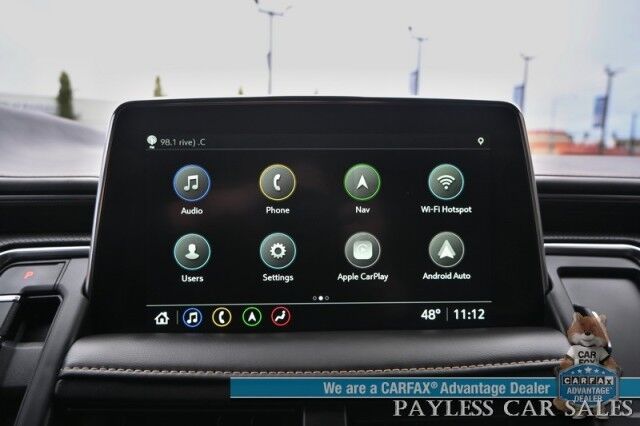 2021 GMC Yukon XL AT4 / 4X4 / Auto Start / Heated & Cooled Leather Seats / Heated Steering / Panoramic Sunroof / Bose Speakers / NAV / Rear DVD / HUD / 360 Camera / Lane Depart & Blind Spot / 3rd Row / Seats 8 / Tow Pkg Anchorage AK