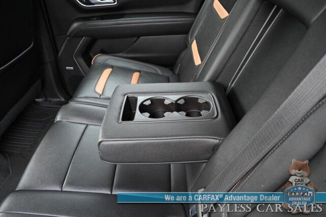 2021 GMC Yukon XL AT4 / 4X4 / Auto Start / Heated & Cooled Leather Seats / Heated Steering / Panoramic Sunroof / Bose Speakers / NAV / Rear DVD / HUD / 360 Camera / Lane Depart & Blind Spot / 3rd Row / Seats 8 / Tow Pkg Anchorage AK