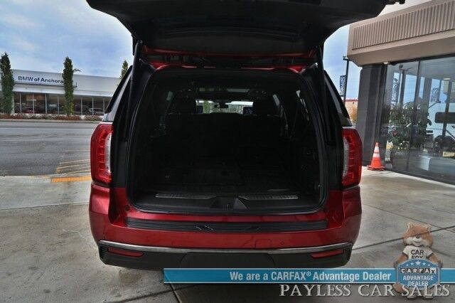 2021 GMC Yukon XL AT4 / 4X4 / Auto Start / Heated & Cooled Leather Seats / Heated Steering / Panoramic Sunroof / Bose Speakers / NAV / Rear DVD / HUD / 360 Camera / Lane Depart & Blind Spot / 3rd Row / Seats 8 / Tow Pkg Anchorage AK