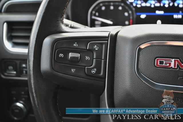 2021 GMC Yukon XL AT4 / 4X4 / Auto Start / Heated & Cooled Leather Seats / Heated Steering / Panoramic Sunroof / Bose Speakers / NAV / Rear DVD / HUD / 360 Camera / Lane Depart & Blind Spot / 3rd Row / Seats 8 / Tow Pkg Anchorage AK