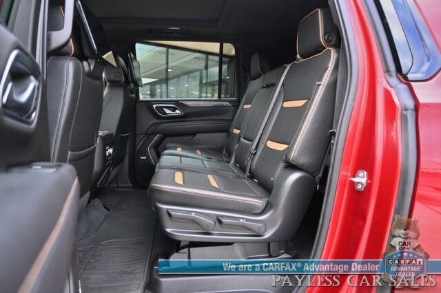 2021 GMC Yukon XL AT4 / 4X4 / Auto Start / Heated & Cooled Leather Seats / Heated Steering / Panoramic Sunroof / Bose Speakers / NAV / Rear DVD / HUD / 360 Camera / Lane Depart & Blind Spot / 3rd Row / Seats 8 / Tow Pkg Anchorage AK