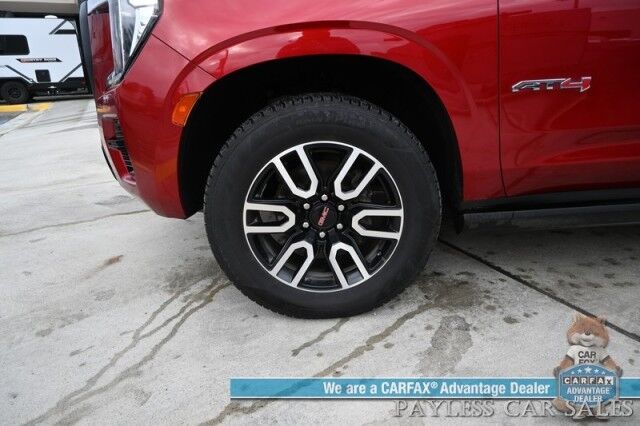 2021 GMC Yukon XL AT4 / 4X4 / Auto Start / Heated & Cooled Leather Seats / Heated Steering / Panoramic Sunroof / Bose Speakers / NAV / Rear DVD / HUD / 360 Camera / Lane Depart & Blind Spot / 3rd Row / Seats 8 / Tow Pkg Anchorage AK