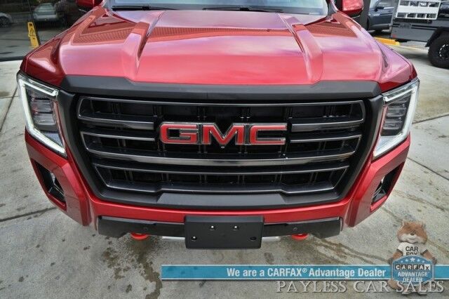 2021 GMC Yukon XL AT4 / 4X4 / Auto Start / Heated & Cooled Leather Seats / Heated Steering / Panoramic Sunroof / Bose Speakers / NAV / Rear DVD / HUD / 360 Camera / Lane Depart & Blind Spot / 3rd Row / Seats 8 / Tow Pkg Anchorage AK
