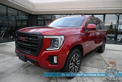 2021_GMC_Yukon XL_AT4 / 4X4 / Auto Start / Heated & Cooled Leather Seats / Heated Steering / Panoramic Sunroof / Bose Speakers / NAV / Rear DVD / HUD / 360 Camera / Lane Depart & Blind Spot / 3rd Row / Seats 8 / Tow Pkg_ Anchorage AK