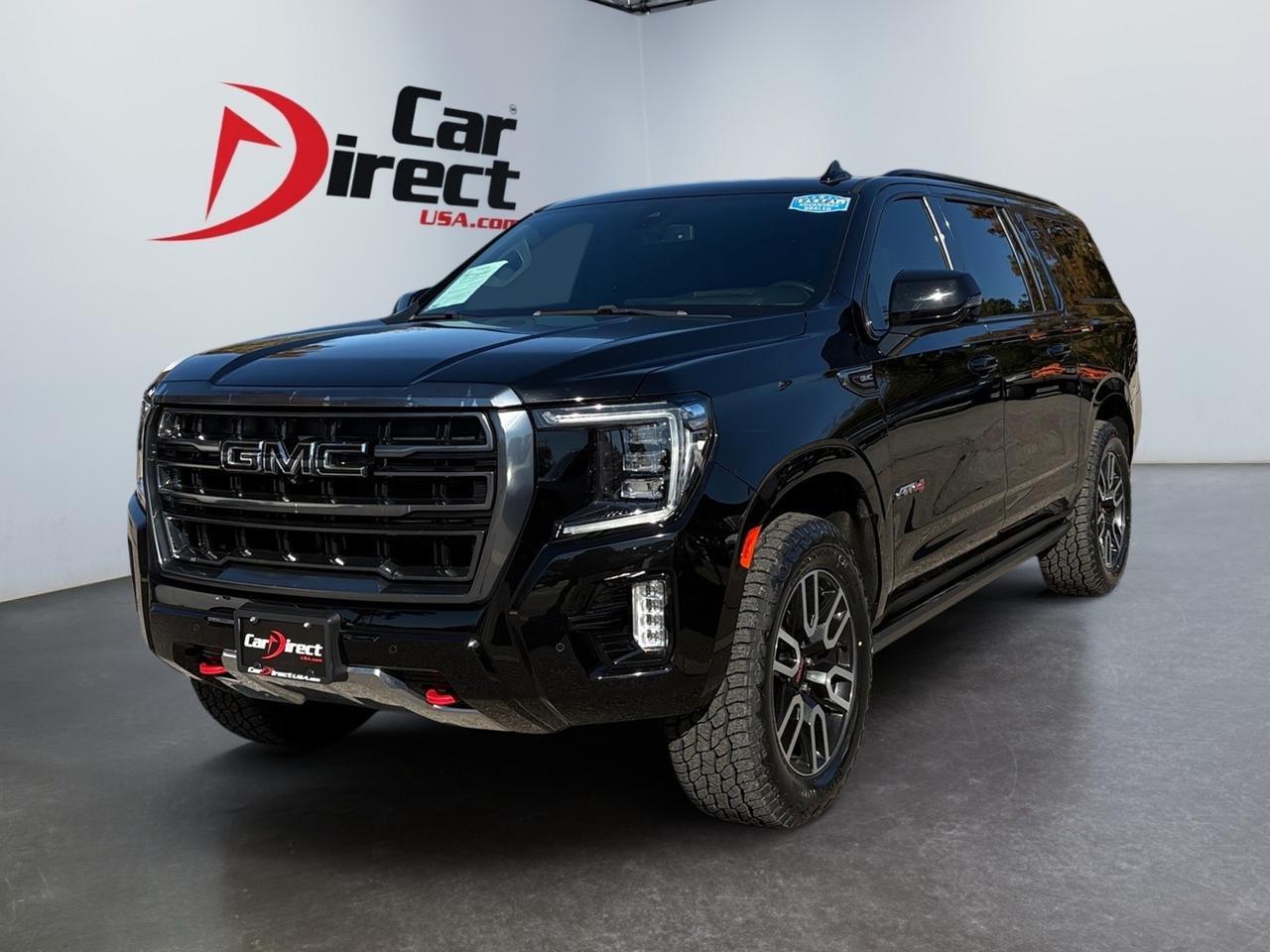 2021 GMC Yukon XL AT4, POWER RUNNING BOARDS, HANDS-FREE LIFTGATE, AUTO START/STOP, PANORAMIC SUNROOF, HEADS-UP DISPLAY, BLIND SPOT ALERT, APPLE CARPLAY/ANDROID AUTO, CAPTAINS CHAIRS, POWER 3RD ROW SEATING, HEATED & VENTILATED SEATS, ONLY 1 OWNER, YUKON DRIVE THIS TODA Virginia Beach VA