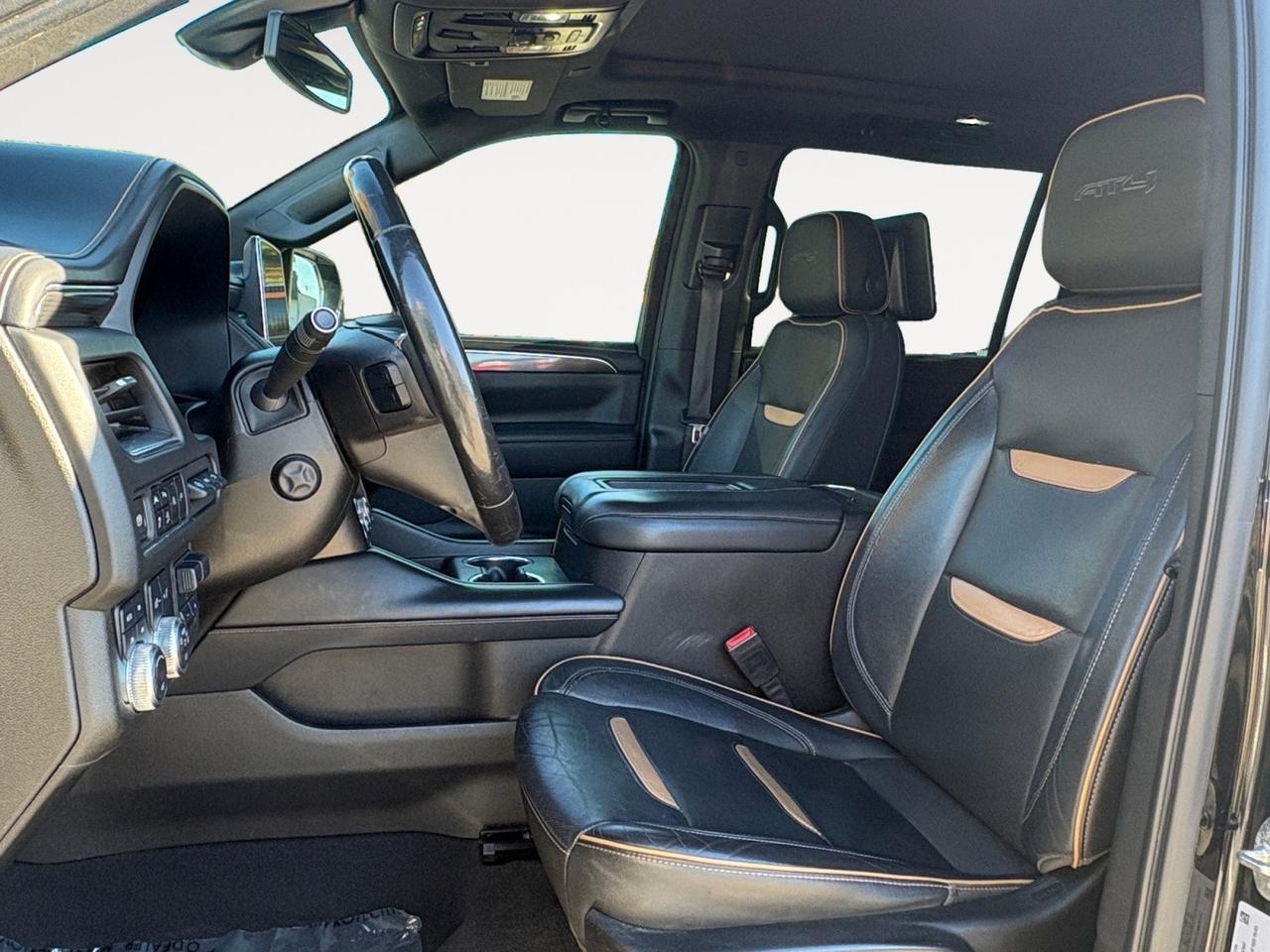 2021 GMC Yukon XL AT4, POWER RUNNING BOARDS, HANDS-FREE LIFTGATE, AUTO START/STOP, PANORAMIC SUNROOF, HEADS-UP DISPLAY, BLIND SPOT ALERT, APPLE CARPLAY/ANDROID AUTO, CAPTAINS CHAIRS, POWER 3RD ROW SEATING, HEATED & VENTILATED SEATS, ONLY 1 OWNER, YUKON DRIVE THIS TODA Virginia Beach VA